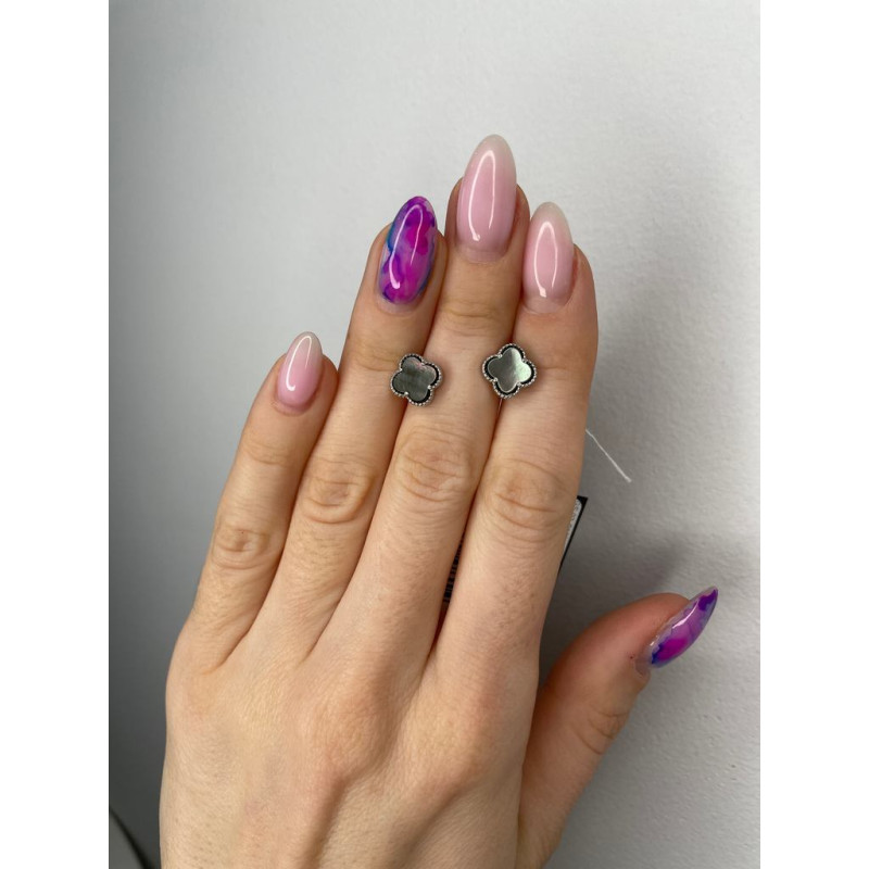 Silver Pearl Earrings S123-91