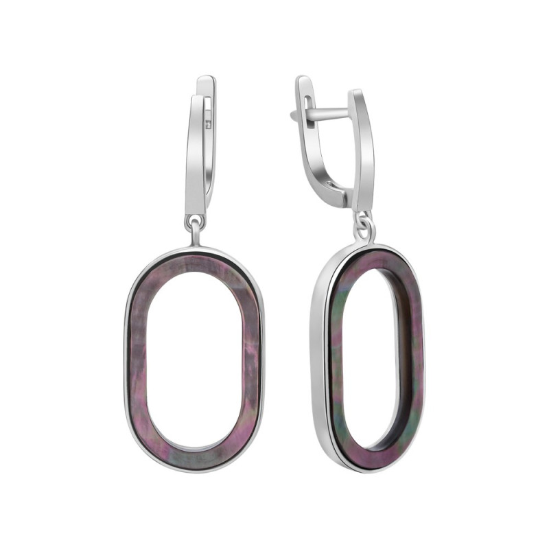 Silver Pearl Earrings S126-91