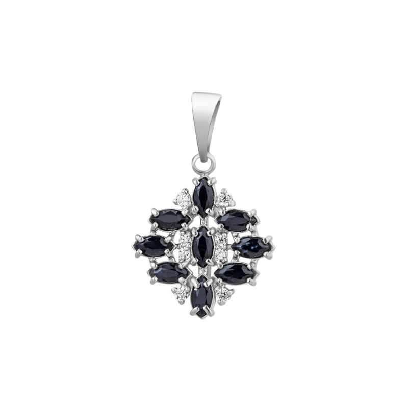 Кулон с сапфиром 151-3110