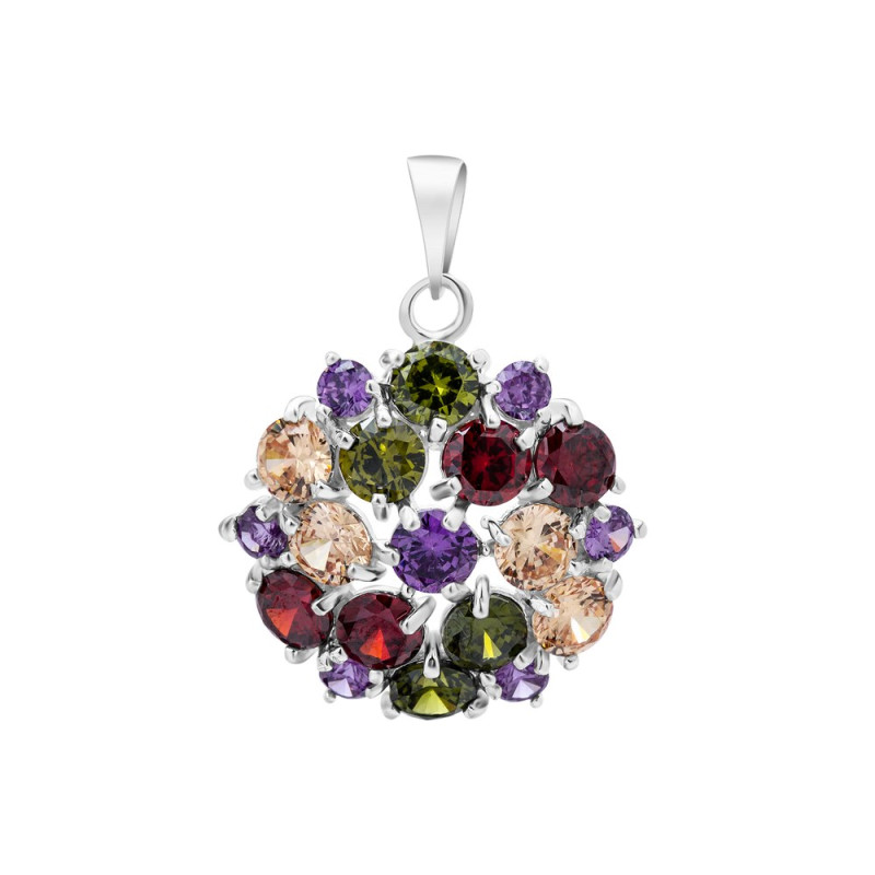 Кулон с фианитом Brusnichka-61417453