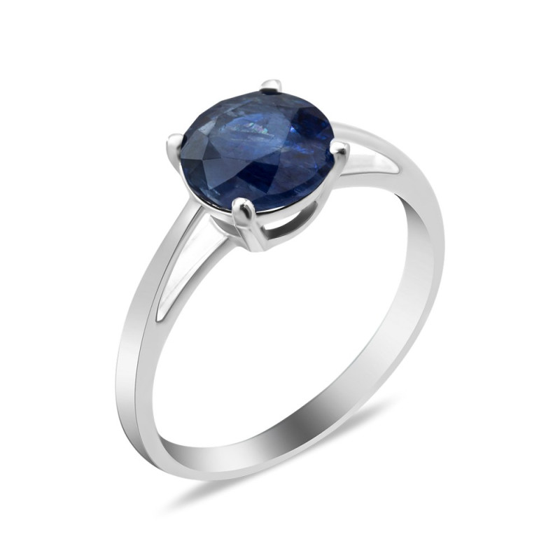 Срібна каблучка з кіанітом 003-37