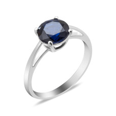Ring with nano sapphire 003N-31