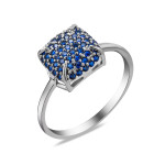 Ring with cubic zirconia S109-31