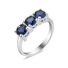Ring with nano sapphire 046N-31