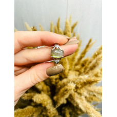 Серебряное кольцо с лабрадоритом 141-8810