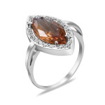 Серебряное кольцо с нано султанитом 168N-8210