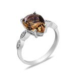 Серебряное кольцо с натуральным нано султанитом 090N-8210