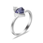 Кольцо с иолитом 155-6810