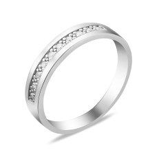 Серебряное кольцо с фианитом B032CZ-10