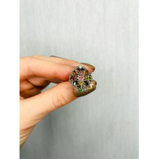 Срібна каблучка з турмаліном 200-65