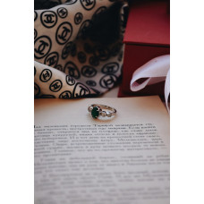 Срібна каблучка з фіанітом 136CZ-7310