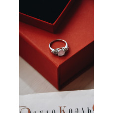 Срібна каблучка з фіанітом 029CZ-4510