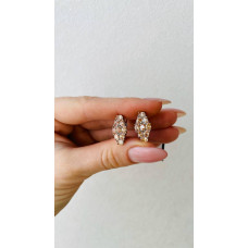 Срібні сережки з фіанітом 207CZ-74