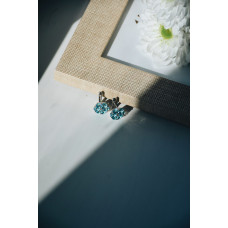 Срібні сережки з фіанітом 148CZ-3910