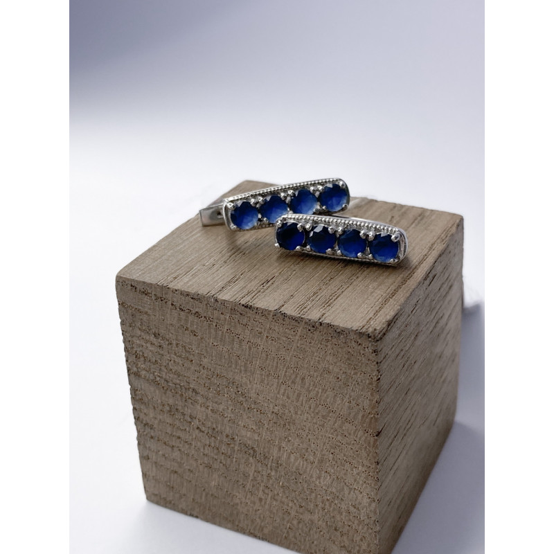 Срібні сережки з фіанітом 147CZ-31 