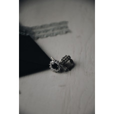 Срібні сережки з фіанітом 012CZ-2010