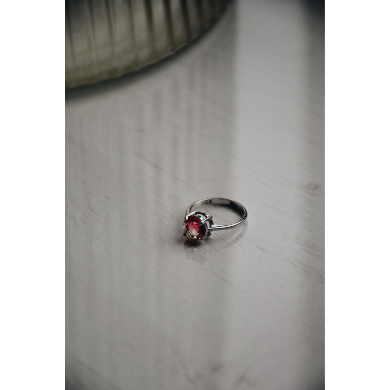 Срібна каблучка з аметрин-алпанітом 015CZ-83