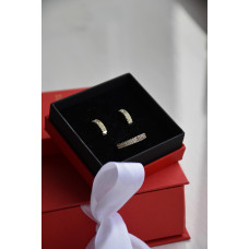 Срібна каблучка з фіанітом S051-7776