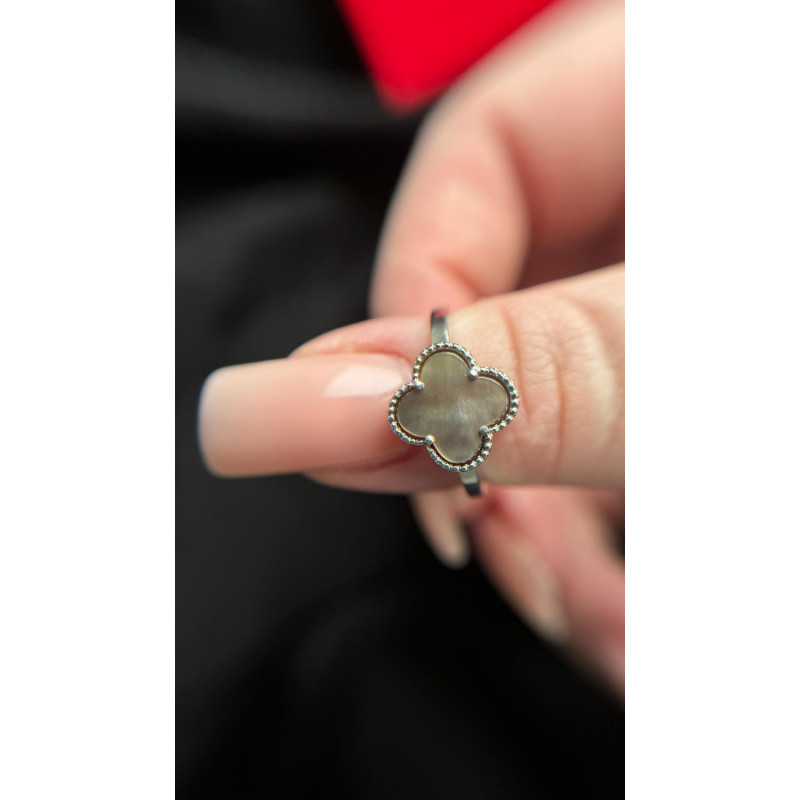 Срібна каблучка з перламутром S122-91